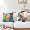 Cartoon Cute Caillou Pillow Case Office Cushions Suitable For Sofa Car Bedroom Decorative Cushion Cover