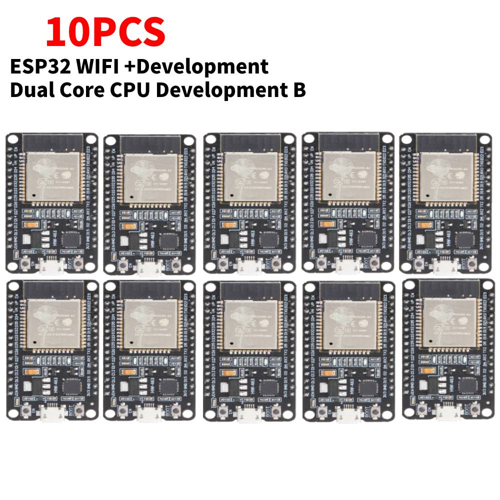 ESP32 WROOM-32 Development Board TYPE-C Micro USB WiFi+Bluetooth Ultra-Low Power Consumption SPI Flash 32Mbits Wireless Module