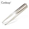 Catch Up Light Guide Epilate Eyelash Eyebrow Hair Removal Tweezer Facial Hair Remover Stainless Steel