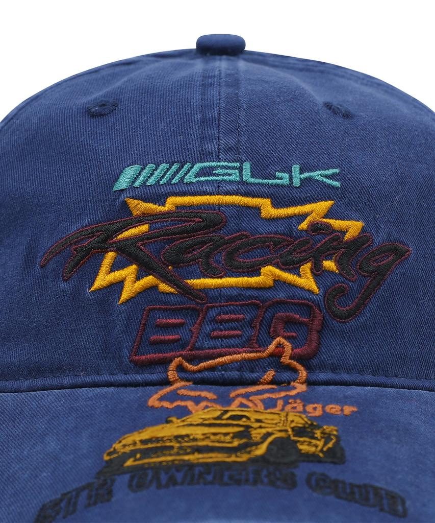 GLACK Gc063 Club Sponsor 6-Panel Ball Cap (Navy)