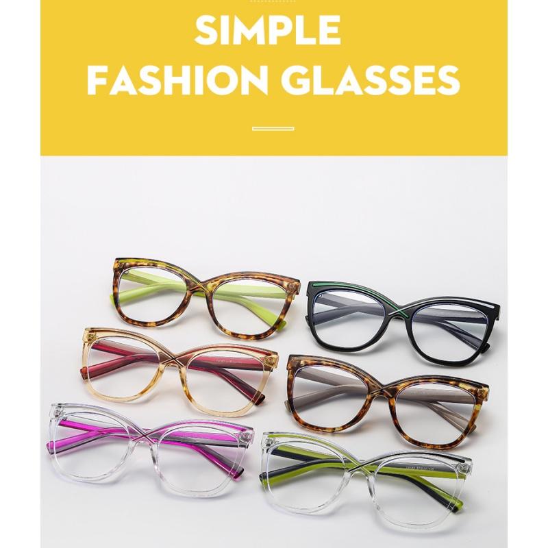 Women's Eyewear: Trendy Oversized Cat-eye Glasses