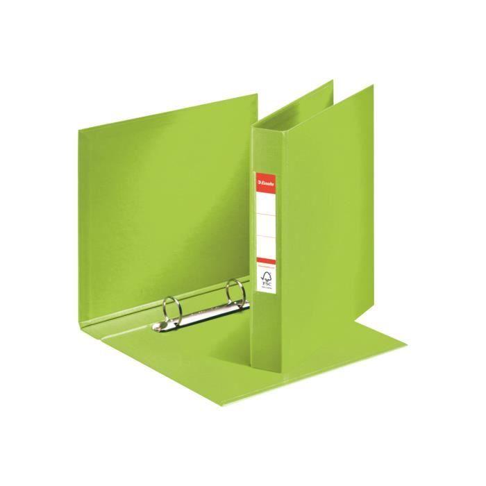 Esselte Classeur à anneaux 35 mm A5 pour 190 feuilles vert