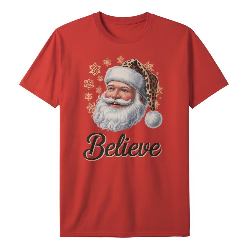 Believe Christmas Shirt Christmas Believe Shirt Christmas Party Shirt Christmas Unisex T-Shirt S