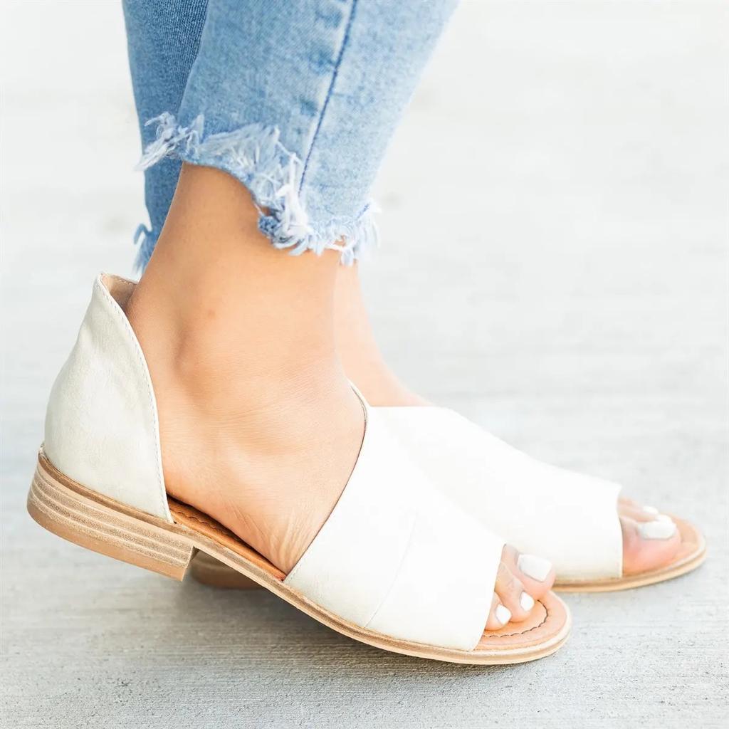 Sandals New Year's New Hollow Flat  Shoes Sandals