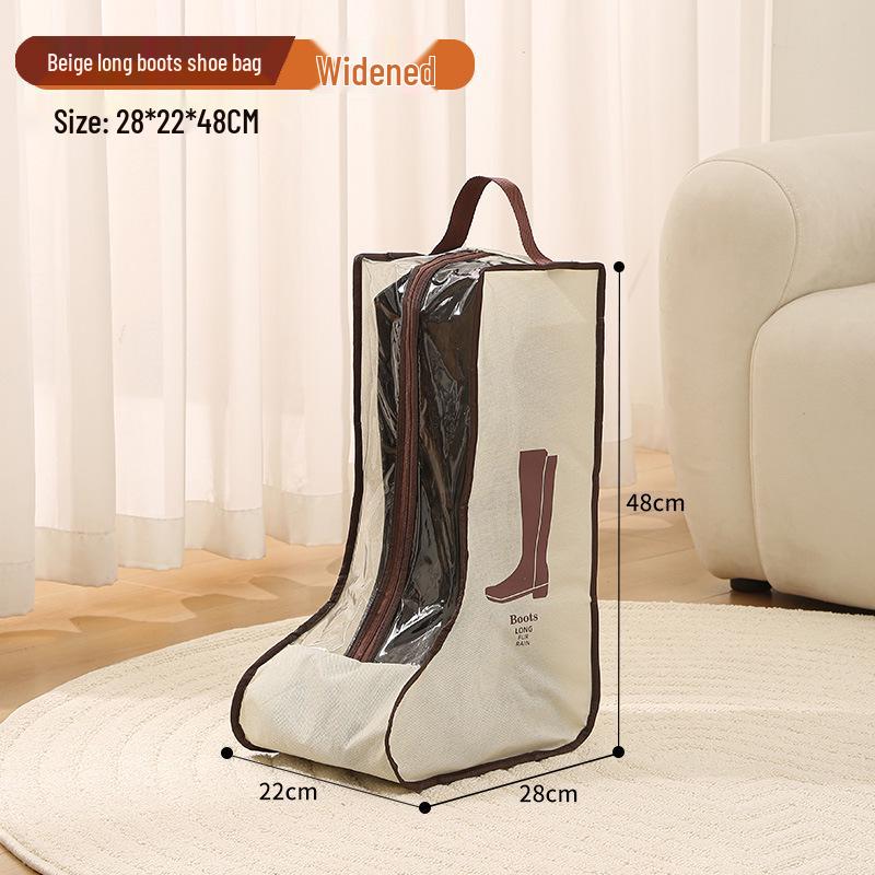 Shoe and Boot Storage: Large-Capacity, Waterproof, Dustproof, Visible Organizer Bag