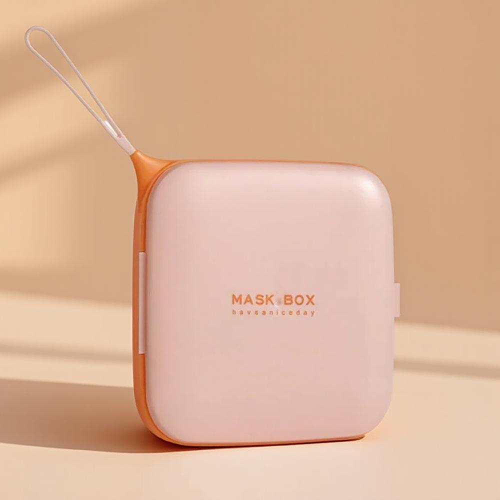 Portable Dustproof Waterproof Storage Box for Jewellery Mask Accessories Travel Sealed Container