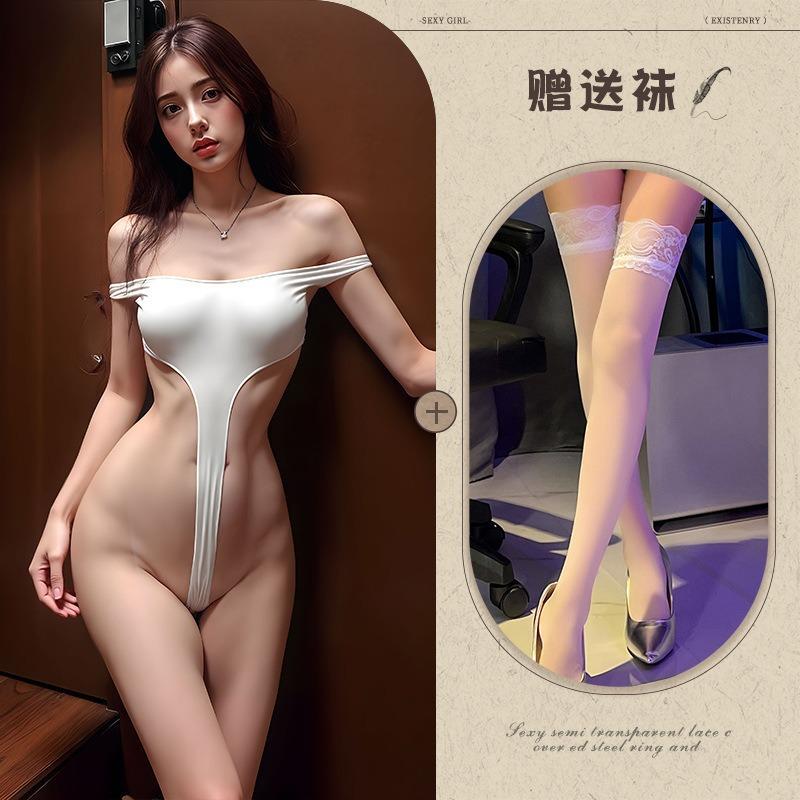 Dead library water bikini sexy female passion onesie set open pure desire uniform seduction lingerie