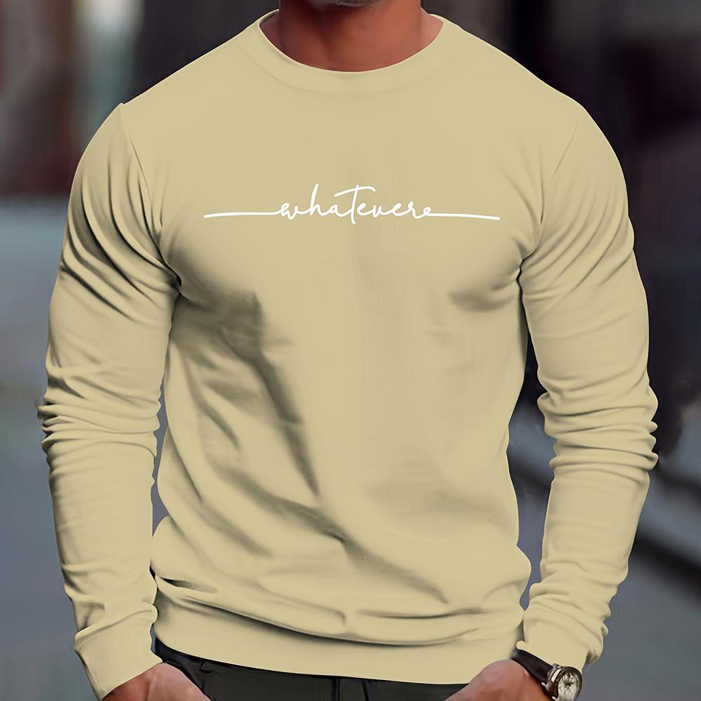 Men's Fall Long Sleeve Round Neck Casual T Shirt 2023 New Men's Sports 3D Digital Music Printing Sports Tops Winter Bottom Shirt