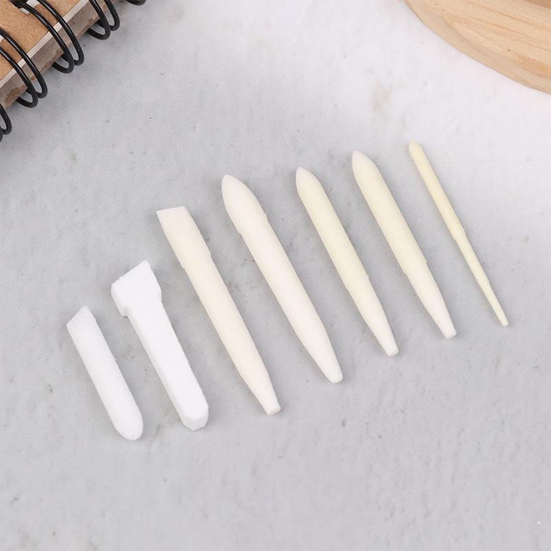 10 Stück Ersatzkerne für Acrylmarker-Spitzen Weiche Doppelspitzen Kinder Malen DIY Kunst Schreibwaren Schulbedarf