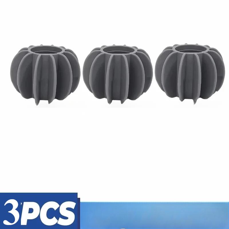 

12/1 шт. Многоразовый уловитель шерсти домашних животных, кошек, силиконовый шарик для стирки, шарик для чистки пятен в стиральной машине, шарики для стирки против спутывания шерсти grey,3pcs