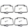 4 Sets for GSX600F GSX600FU GSX600FU2 GSX600 GSX 600 F FU FU2 1990-1997 Motorcycle Carburetor Repair Floating Needle Gasket