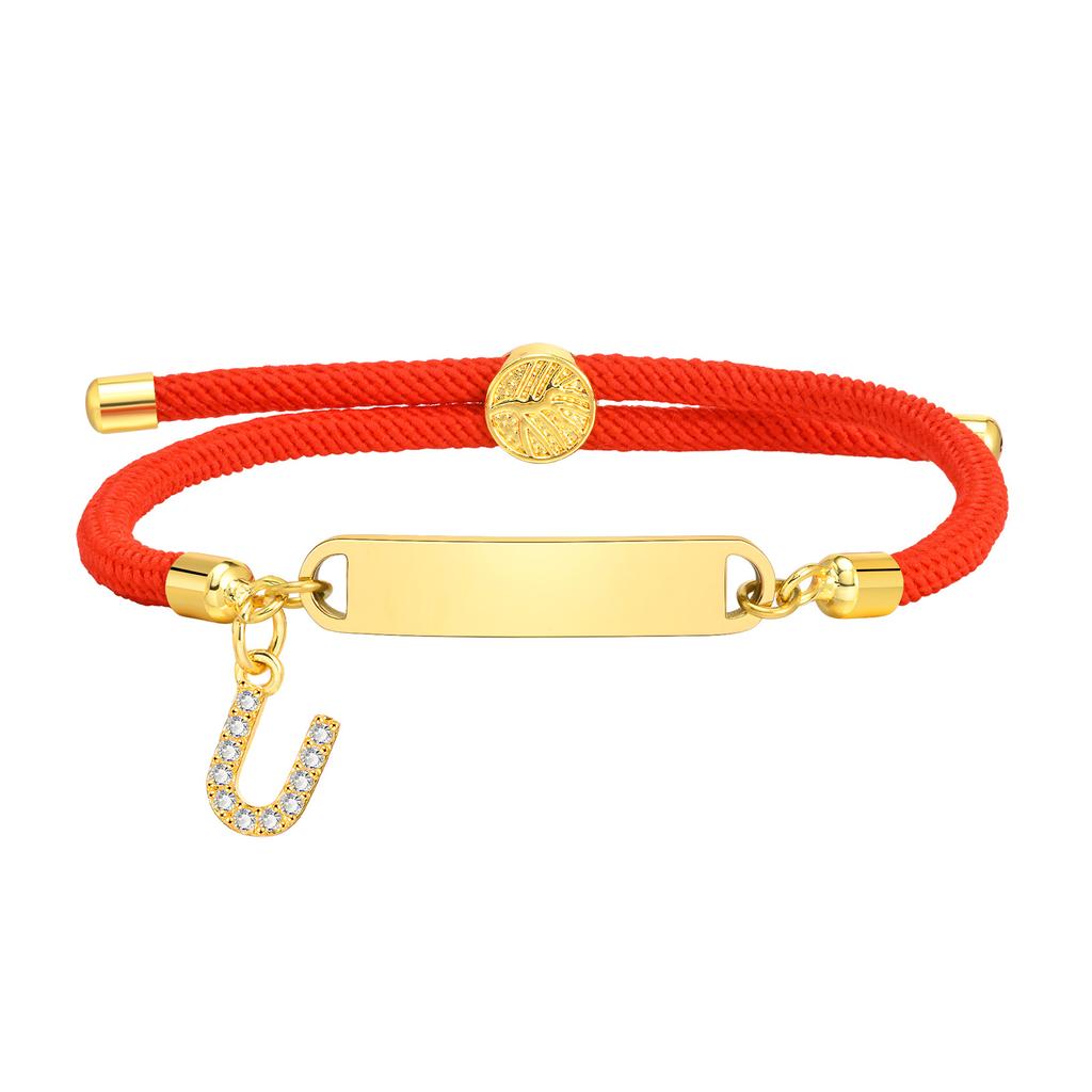 Kostenloses Armband mit individuellem Namen, Anhänger mit Initialen A-Z, Personalisierte gravierte Armreifen für Paare, Jubiläums-Schmuckgeschenk