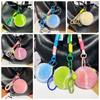 Backpack Hanging Tennis Ball Plush Pendant Plush Plush Tennis Keychain Car Decoration