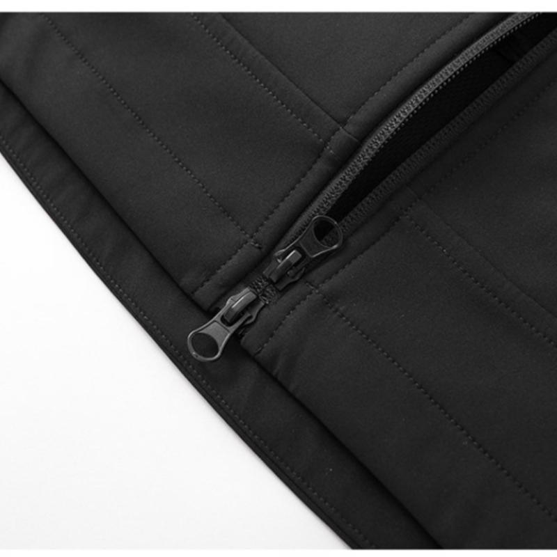 Hooded Softshell Jacket - Windproof, Waterproof, Breathable, and Warm - Men's and Women's Outdoor Hiking and Commuting Jacket