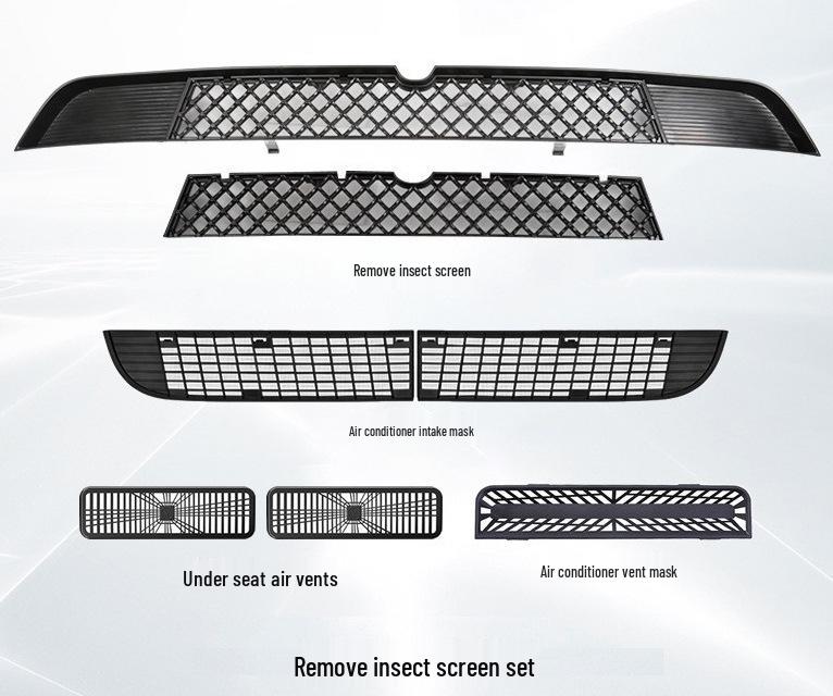 Tesla Model 3/Y Detachable Insect Net & Air Inlet Protective Cover