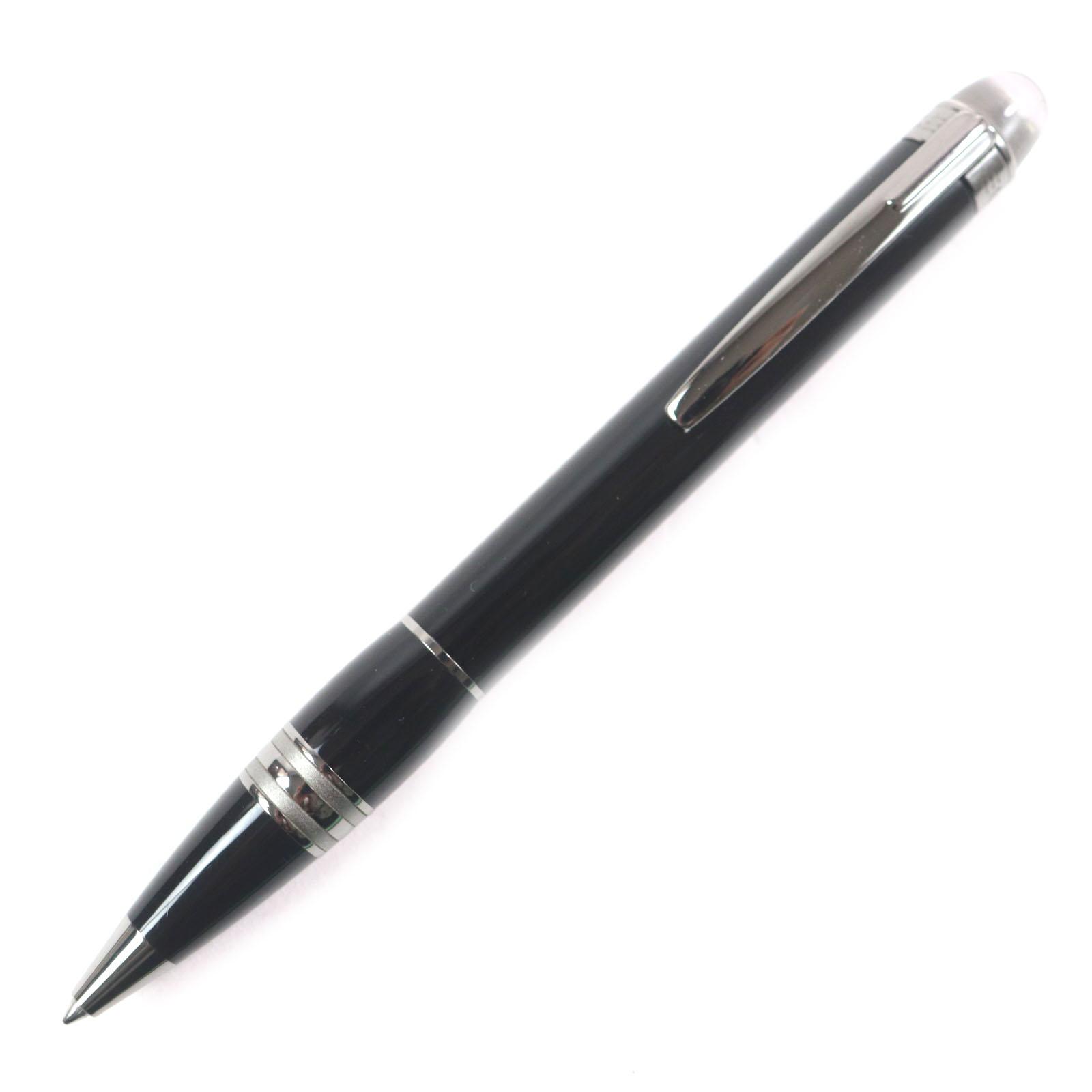 MONTBLANC Ballpoint pen Starwalker White Star Twist Type Black gun metallic mens Used
