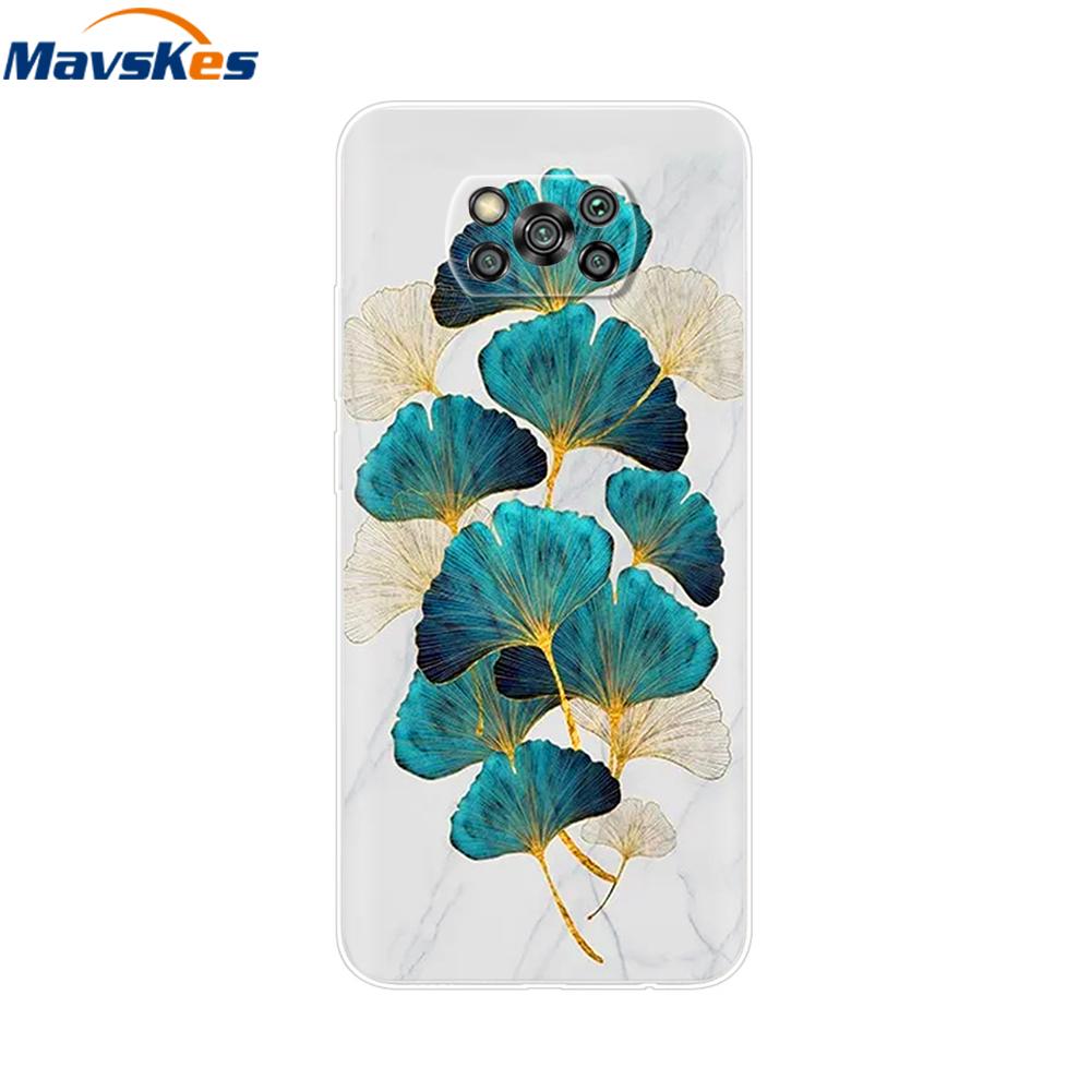 Pour Xiaomi POCO X3 Coque Pour Poco X3 Pro NFC Silicone Souple Arrière Pour Poco X3 POCOX3 X 3 NFC 6.67'' Fundas Coques Coque Pare-chocs