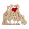Personalized Duck Family Theme Wooden Art Puzzle 2024 Free Engraving Wooden Desktop Decorations Customized Gifts for Mom Da M5A5