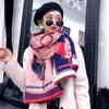 New Luxury Winter Cashmere Scarf Women Design Warm Pashmina Blanket Horse Scarves Female Shawl Wraps Thick Foulard Bufanda