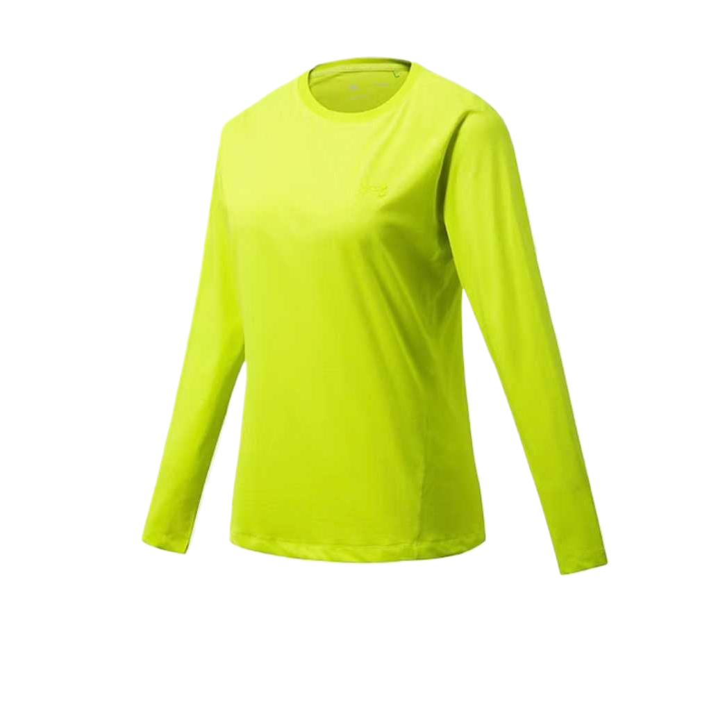 

Under Armour Fashionable Simple Stylish Trendy Long Sleeve T-Shirt Women Tops Crystal-Green 14322215-0055 XS