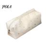 Stars Pencil Case Glitter Star Case, Oxford Cloth Small Pouch Aesthetic for Students with Zipper, Stationary Makeup Cosmetic Bag Girls Boys Minimalist