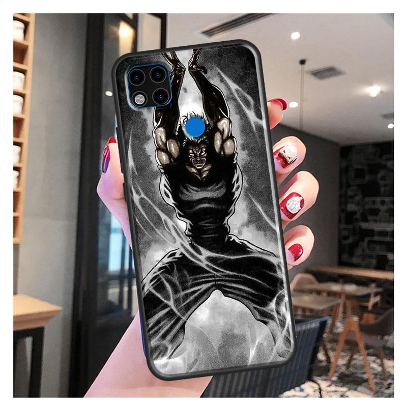 BAKI Hanma Yujiro Anime Funda für Xiaomi Redmi Hinweis 10S 9S 8T 9 Hinweis 10 Pro Hinweis 11 Pro Redmi 9C 9A 9T Weichen Fall