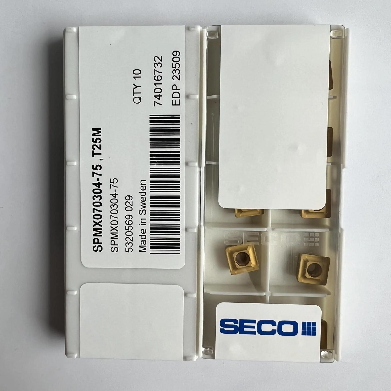 

SECO / SPMX070304-75,T25M /Original genuine CNC alloy blade 10 PCS