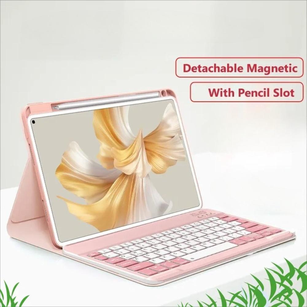 Case with Bluetooth Keyboard for Ipad Air 11 M4 11th A16 11 inch Pro 11 Air 4 Air 5 10.9 10th Air7 6 5 4 Ipad 9th 8th