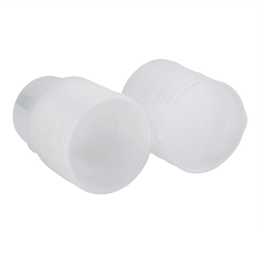 100m l4oz Genomskinliga Plastmuggar Takeaway Sås Kryddlåda Såsmugg