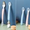 Food Grade Puree Spoon Double Headed Complementary Food Spoon Creative Baby Tableware