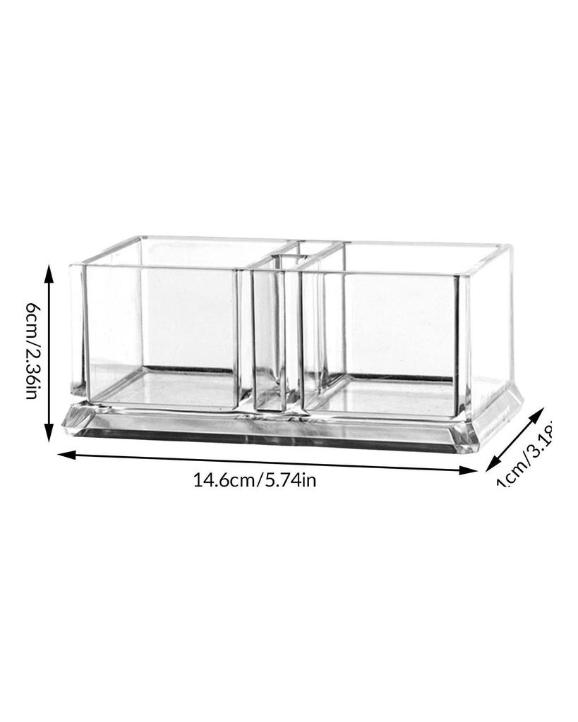 Acrylic Sugar Packet Holder Bag Storage Container Dish Display Sachets Tissue Tea Bowl