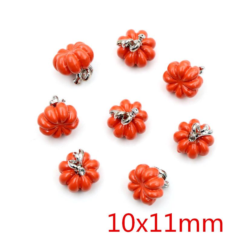 10pcs/lot Fruit Enamel Metal Charms Apple Orange Carrot Pendant for DIY Necklace Bracelet Jewelry Making Findings Supplies
