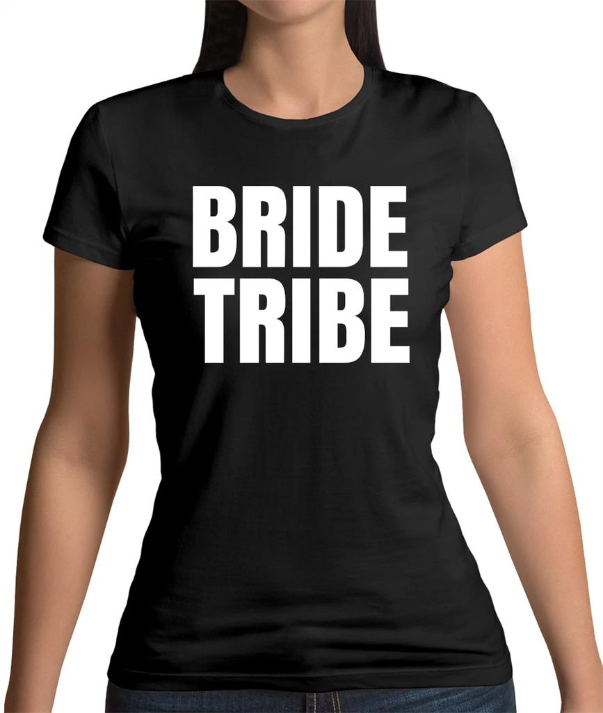 Bride Tribe Womens T-Shirt - Hen Do - Maid Of Honour - Bridesmaid - Wedding
