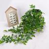 Artificial Ivy Plants Plastic Leaf With Pots Wedding New Year Christmas Decoration for Home Garden DIY Living Room Wall Hanging