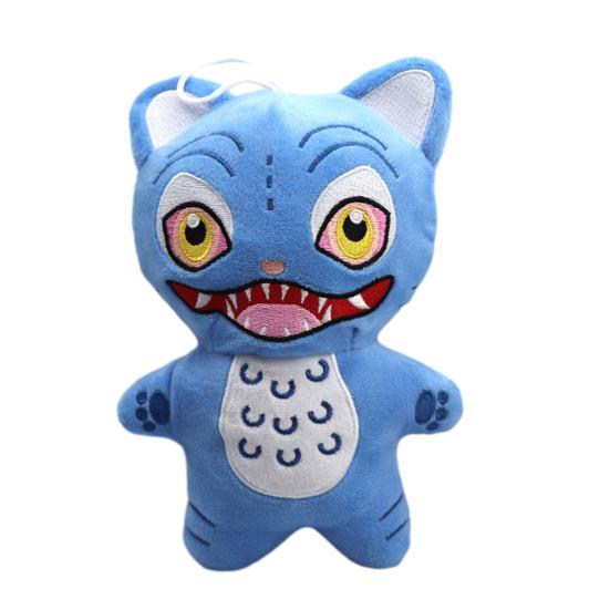 Blue Tiger Plush Toy Stuffed Tiger Hunters Anime Boy Doll Soft Stuffed Animal Doll Decoration Gift for Kids And Adults