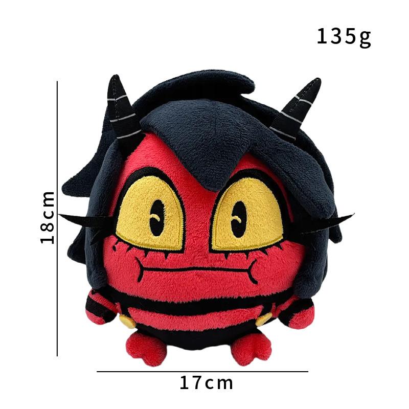 New Helluva Boss Plush Toy Anime Blitzo Stickie Stolas Tex Fizzarolli Cartoon Peluche Doll Soft Stuffed Fans Friend Present