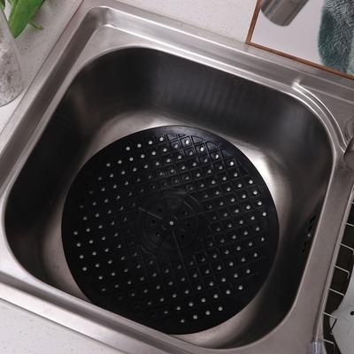 Multifunctional Rubber Sink Mat Non-Slip Durable Sink Strainer  Drain Mats Protector Tableware Home & Kitchen Accessories