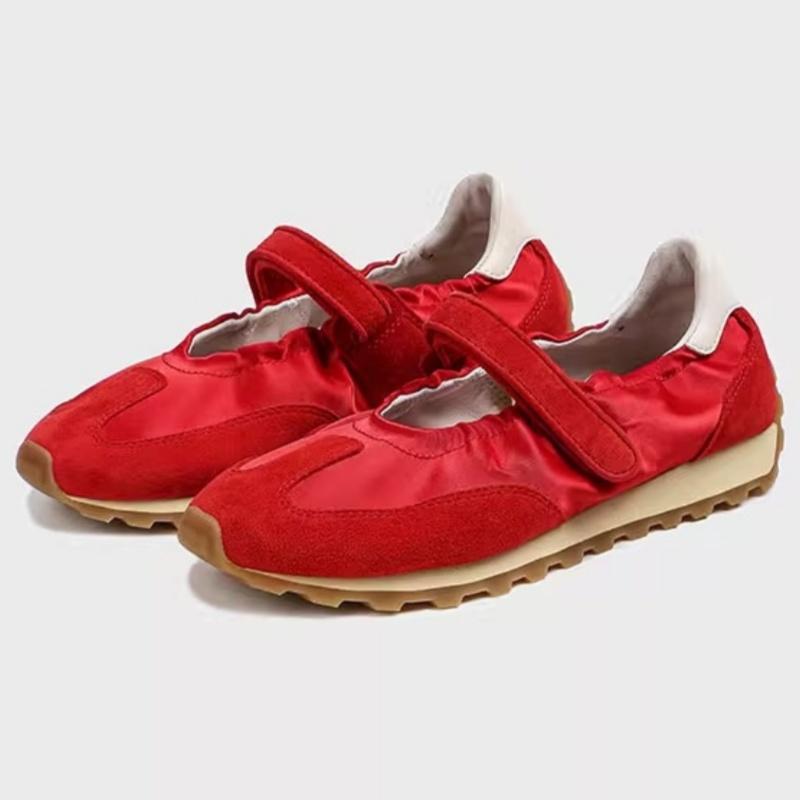 Fashion 2025 Spring New Brand Women Flats Round Toe Shallow Slip On Ladies Casual Ballet Shoes Soft Leather Elegant Solid Color Shoes