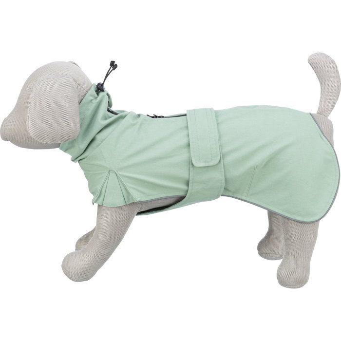 Manteau Pour Chien - Trixie - CityStyle Dublin - Imperméable - Vert Sauge - Polyester/Coton