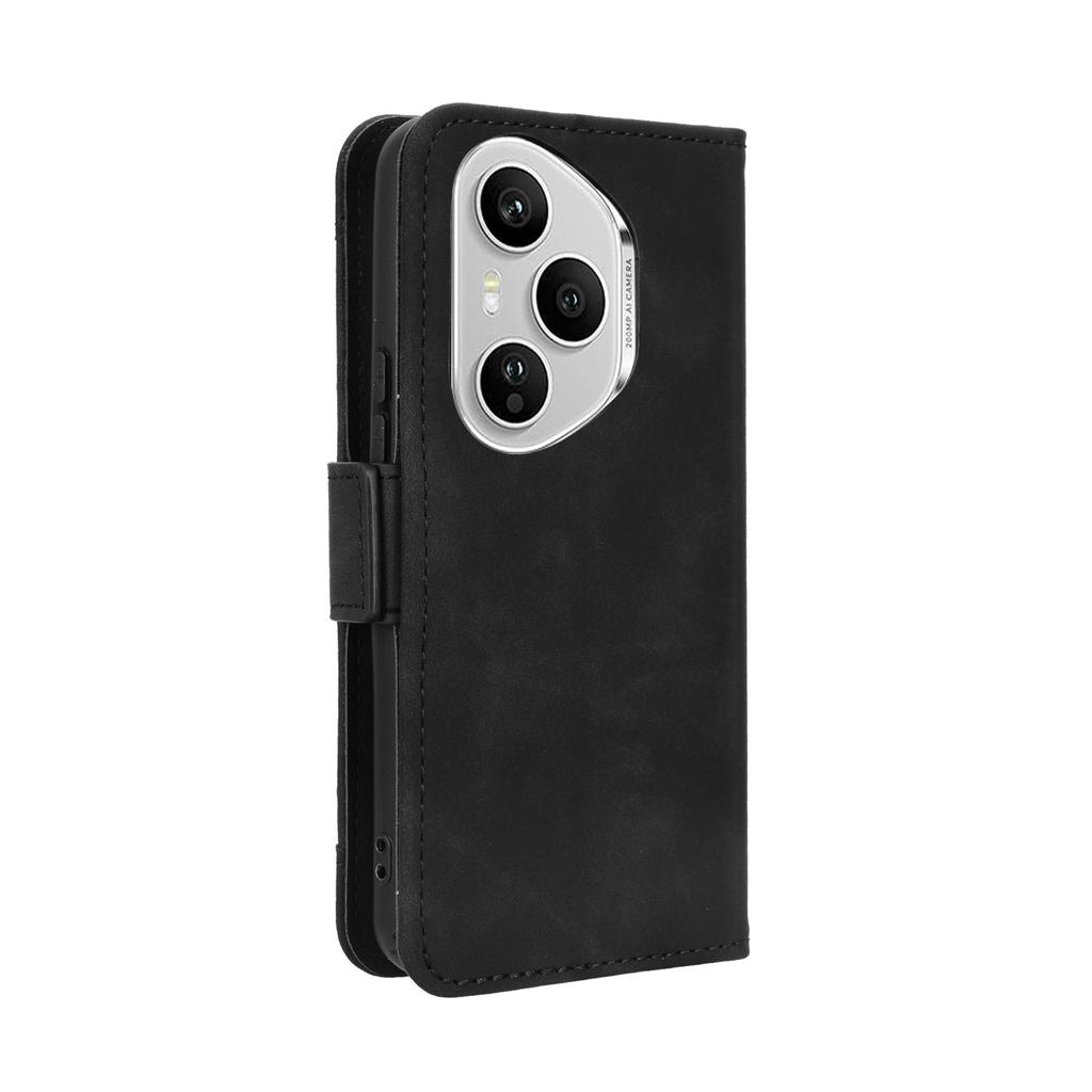 Skirta Honor 400 Pro 5G (Pasaulinis) Odinis dėklas-piniginė telefonui su keliais kortelių skyreliais