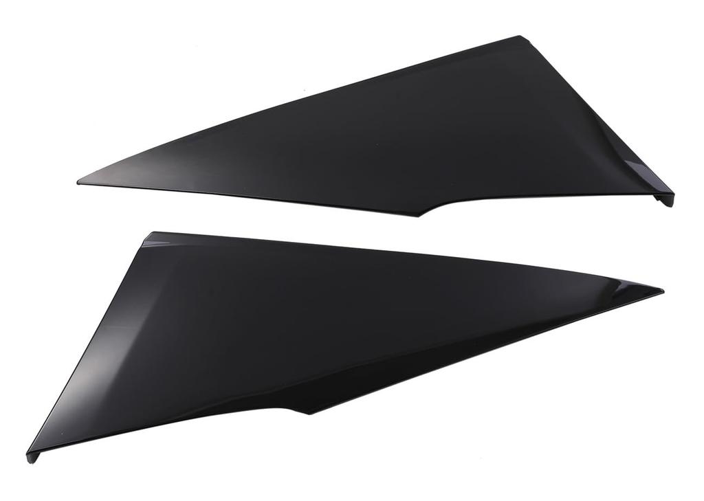 Toyota Prius PHV kompatibel ZVW50 ZVW55 Säulenverkleidung hinten kompatibel mit und Serie, ZVW51, Abdeckung, C-Säulenverkleidung, schwarz, 62505-47012 62506-47012.