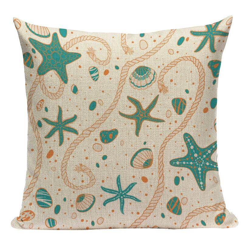 starfish throw pillows