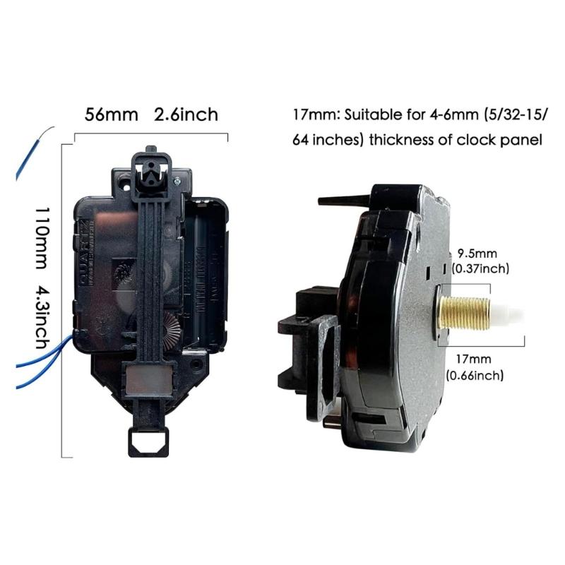 Accurate Timekeeping Pendulum Clock Motor Pendulum Clock Movement With Multiple Hands,for Customs Wall Clock Accessories