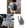 Cartoon Haustier schicke Ratte Plüsch Rucksack für Damen und Herren mit geräumigem Stauraum für den täglichen Gebrauch