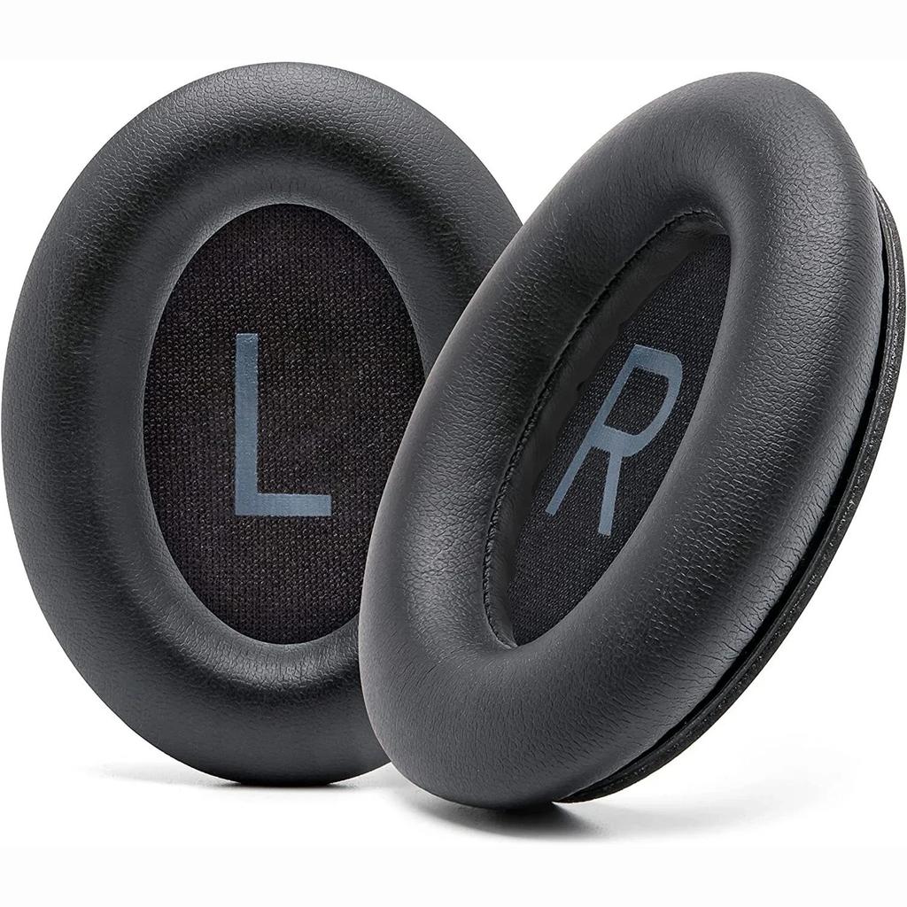 Replacement Ear Pads Cushions for Bose QC45 QuietComfort QC 45 Headphone Softer Protein Leather Earpads
