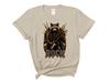 Rock Raccoon Guitar T-Shirt Heavy Metal Animal Graphic Tee Retro