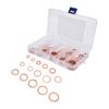 150Pcs Copper Washer Sealing Washers Assortment Oil Seals Gasket for Pumps Valves M5?M22