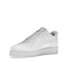 Nike Air Force 1 07 LV8 Reflective Swoosh - White Dark Marina Blue Men Sneakers FB8971-100