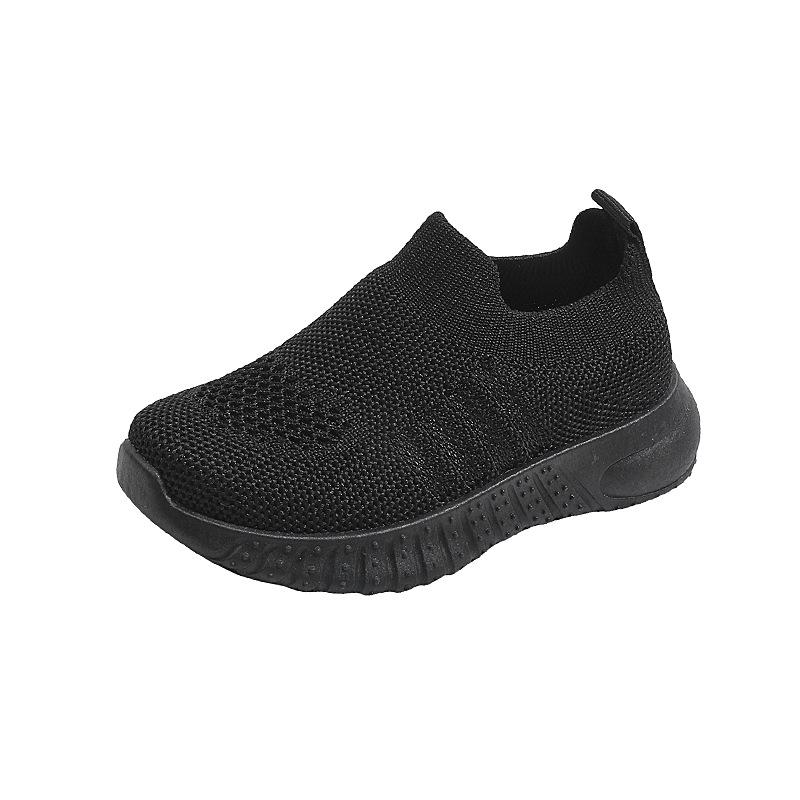 Scarpe da ginnastica traspiranti per bambini Slip-on Antiscivolo Scarpe casual da passeggio per bambini