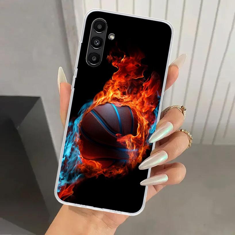 Basketball Basket Play Phone Case for Samsung Galaxy A16 A26 A36 A56 A15 A25 A35 A55 A14 A24 A34 A54 A13 A23 A33 A53 A05S A04S A